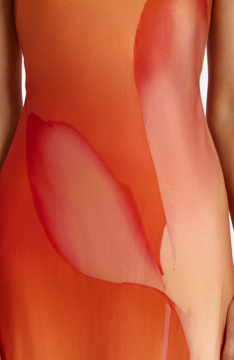 Significant Other Mora Floral Print Strapless Dress, Alternate, color, Mimosa Floral