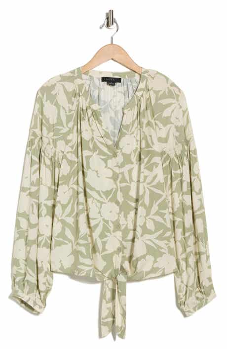 Sanctuary Tie Front Top