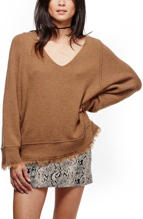 Irresistible Fringe Trim Sweater