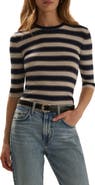 Favorite Daughter The Amelia Elbow Sleeve Wool Sweater