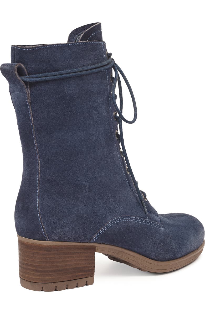 Celtic & Co. BLOCK HEEL DERBY BOOT, Alternate, color, Navy