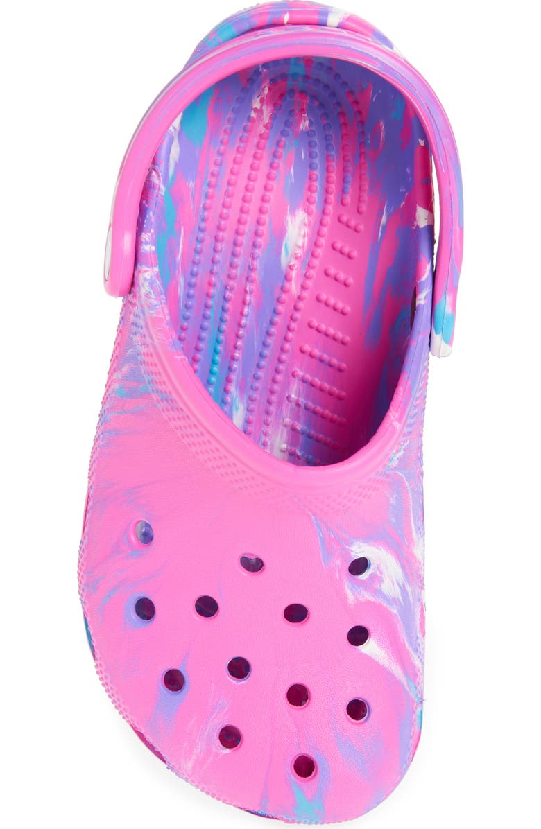 CROCS Kids' Classic Marbled Clog, Alternate, color,
