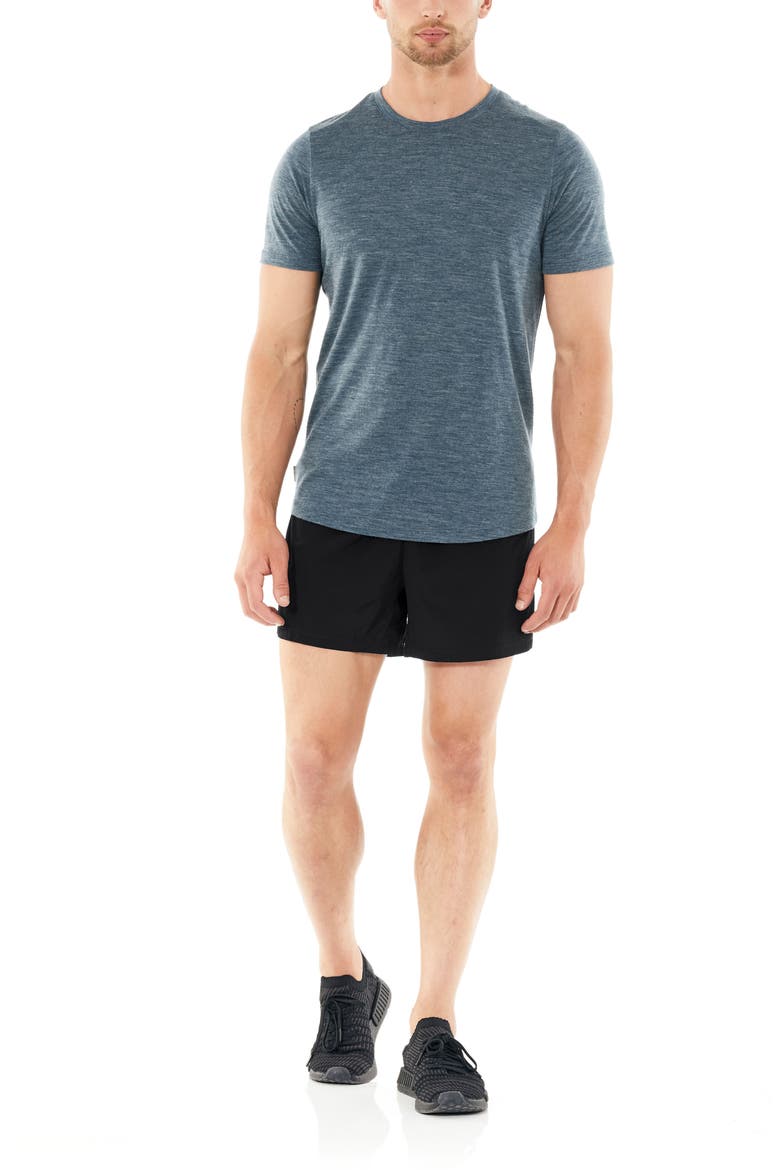 Impulse Running Shorts, Alternate, color, BLACK