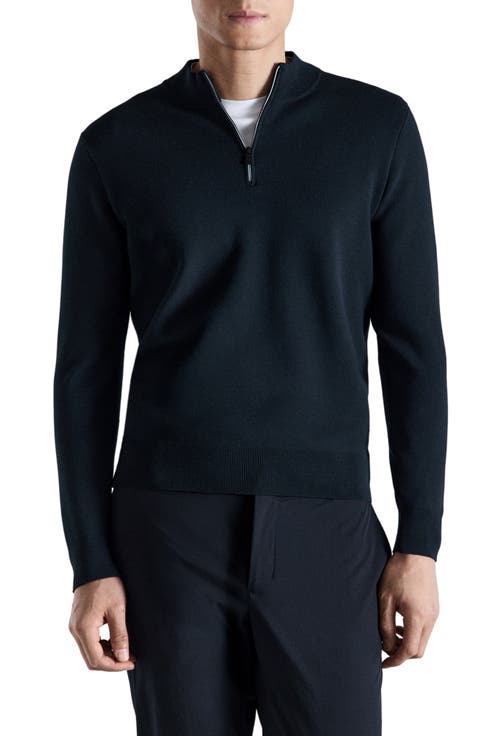 Comfort Quarter Zip Sweater