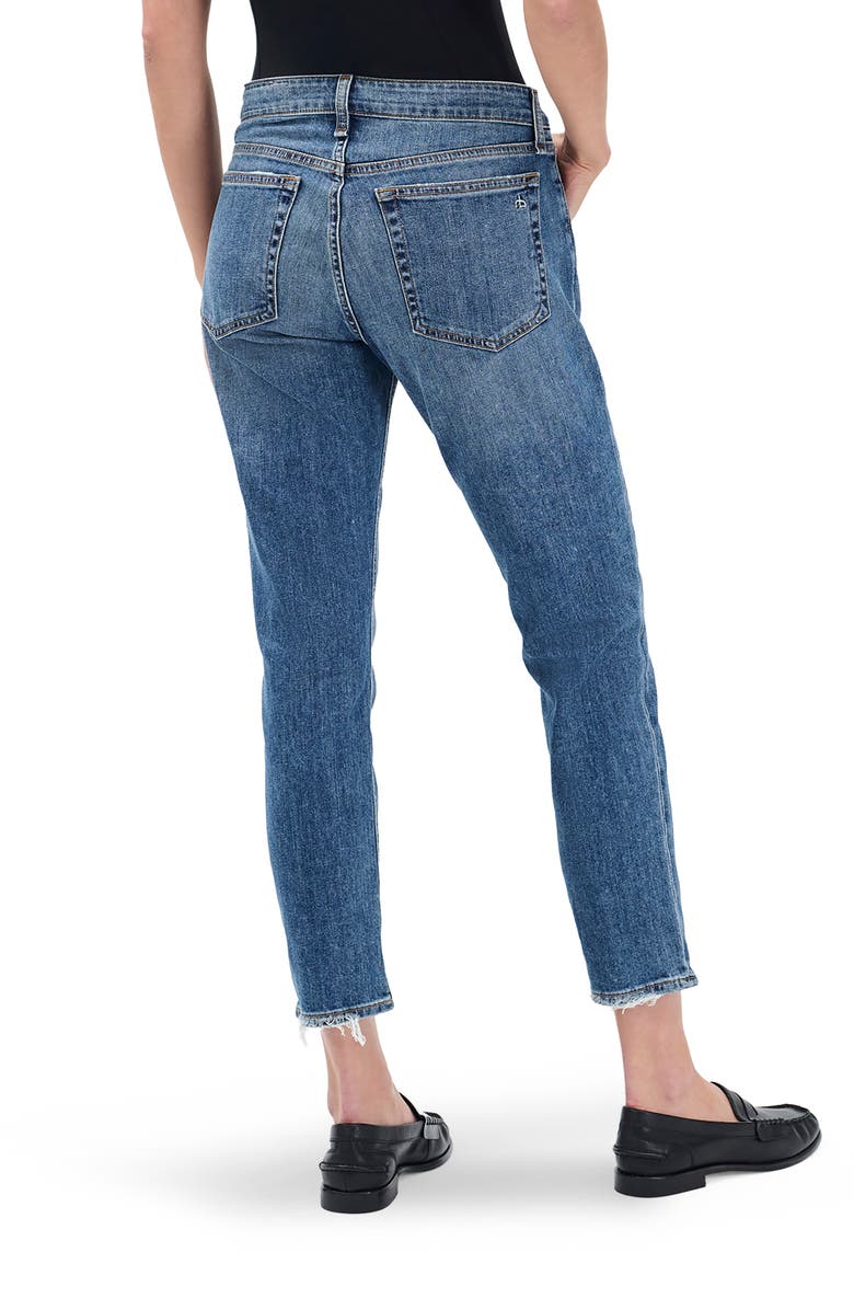 rag & bone Dre Low Rise Slim Boyfriend Jeans, Alternate, color, Julienne