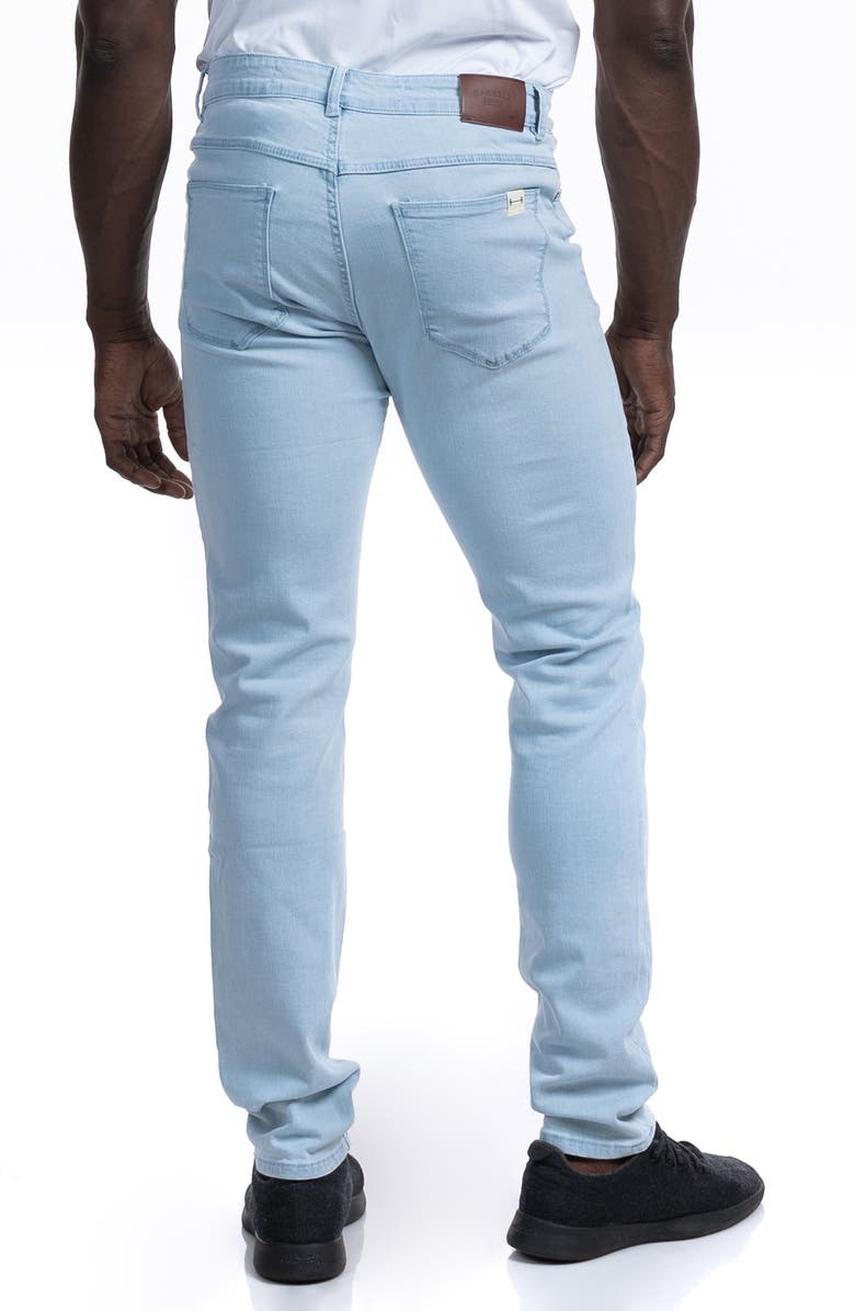 Barbell Apparel Straight Athletic Fit Stretch Jeans, Alternate, color,