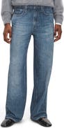 rag & bone rb Miramar Pull On Wide Leg Cotton Terry Sweatpant Jeans