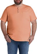 Harbor Bay by DXL Slub Henley Shirt