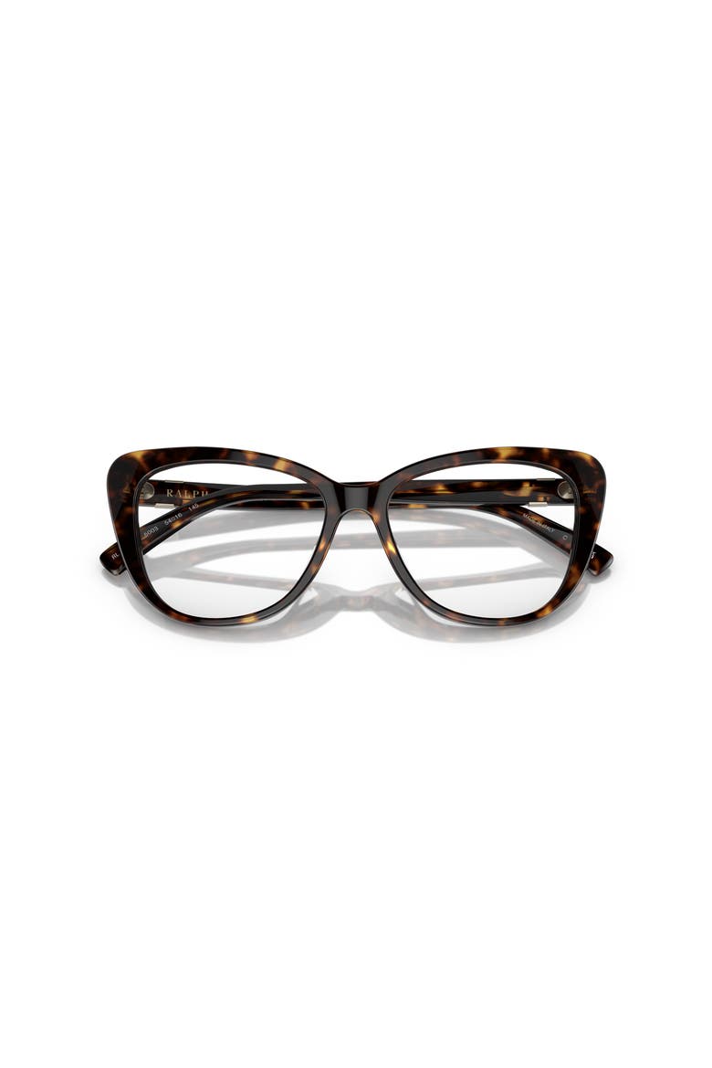 52mm Cat Eye optical glasses, Alternate, color, Tortoise