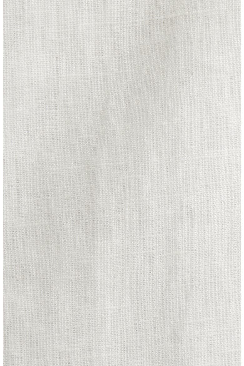 Lindsey Linen Shift Minidress, Alternate, color, WHITE