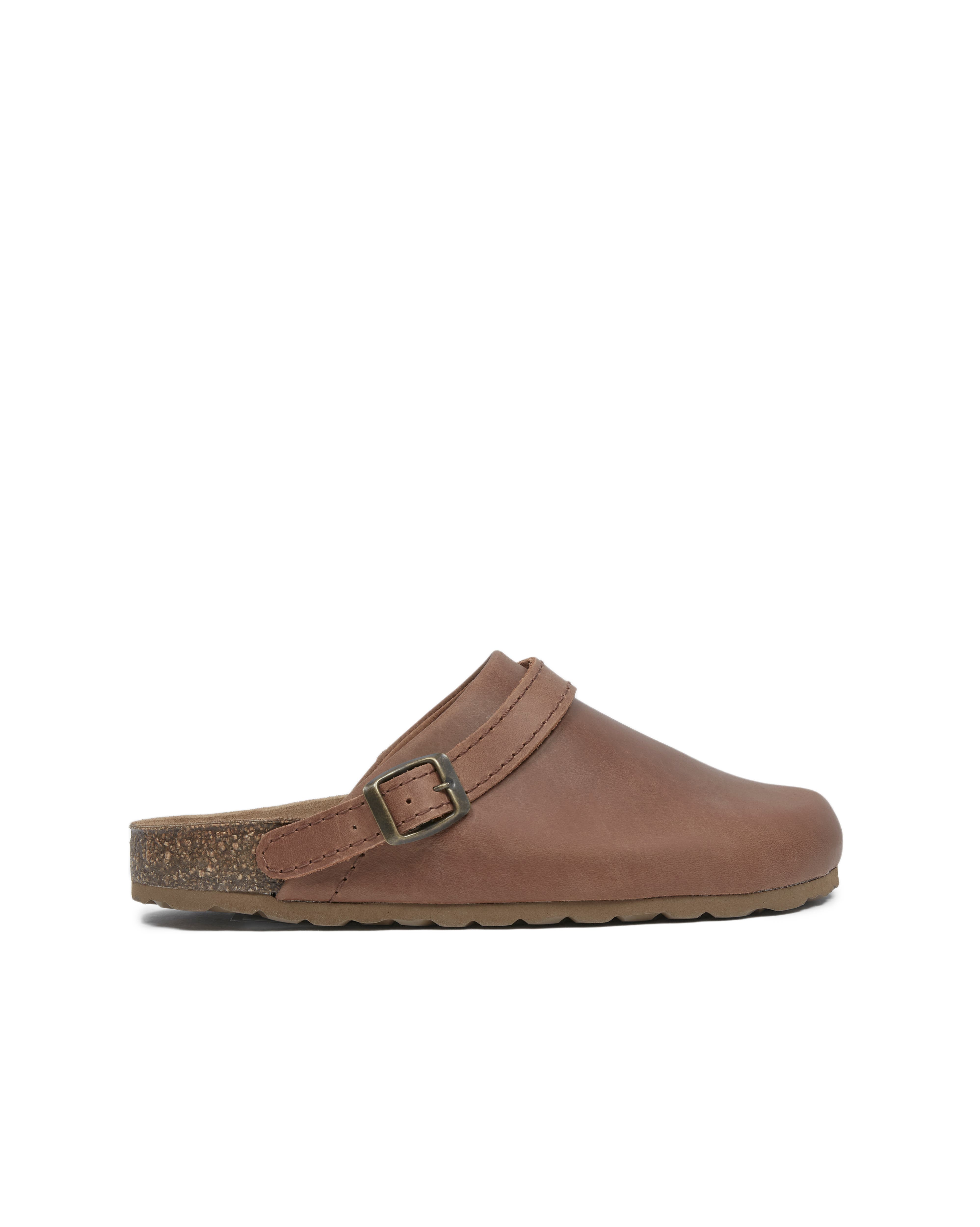 Strap Detail Clog, Alternate, color, RUST