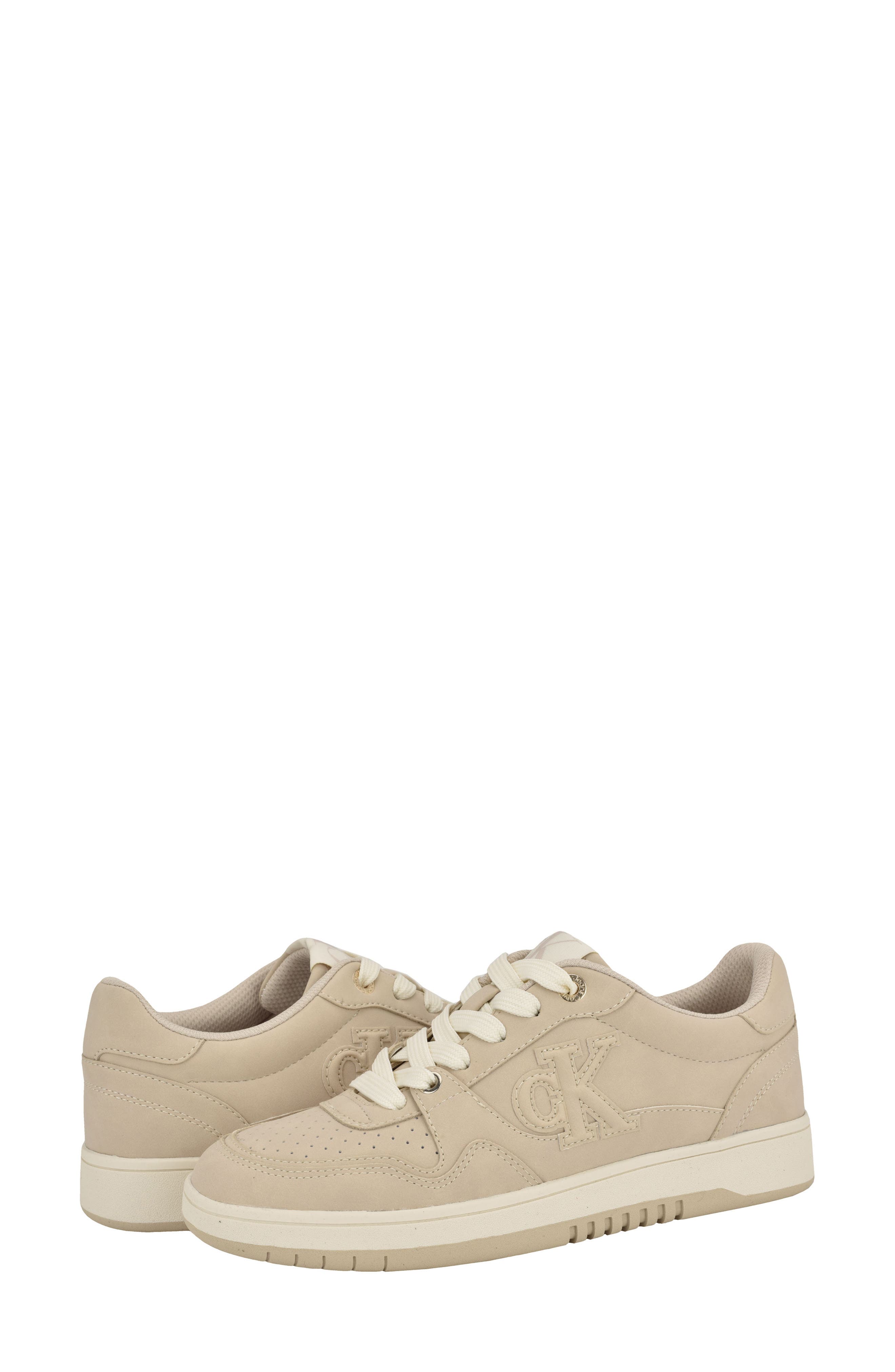 Calvin Klein Helena Sneaker, Alternate, color, Cream