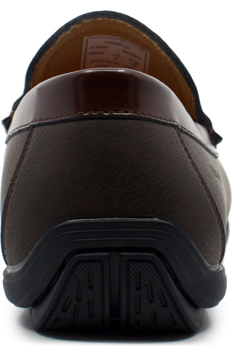 AKADEMIKS Ogden Bit Driving Loafer, Alternate, color, Brown
