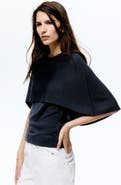 H&M Fine-knit Cape Top