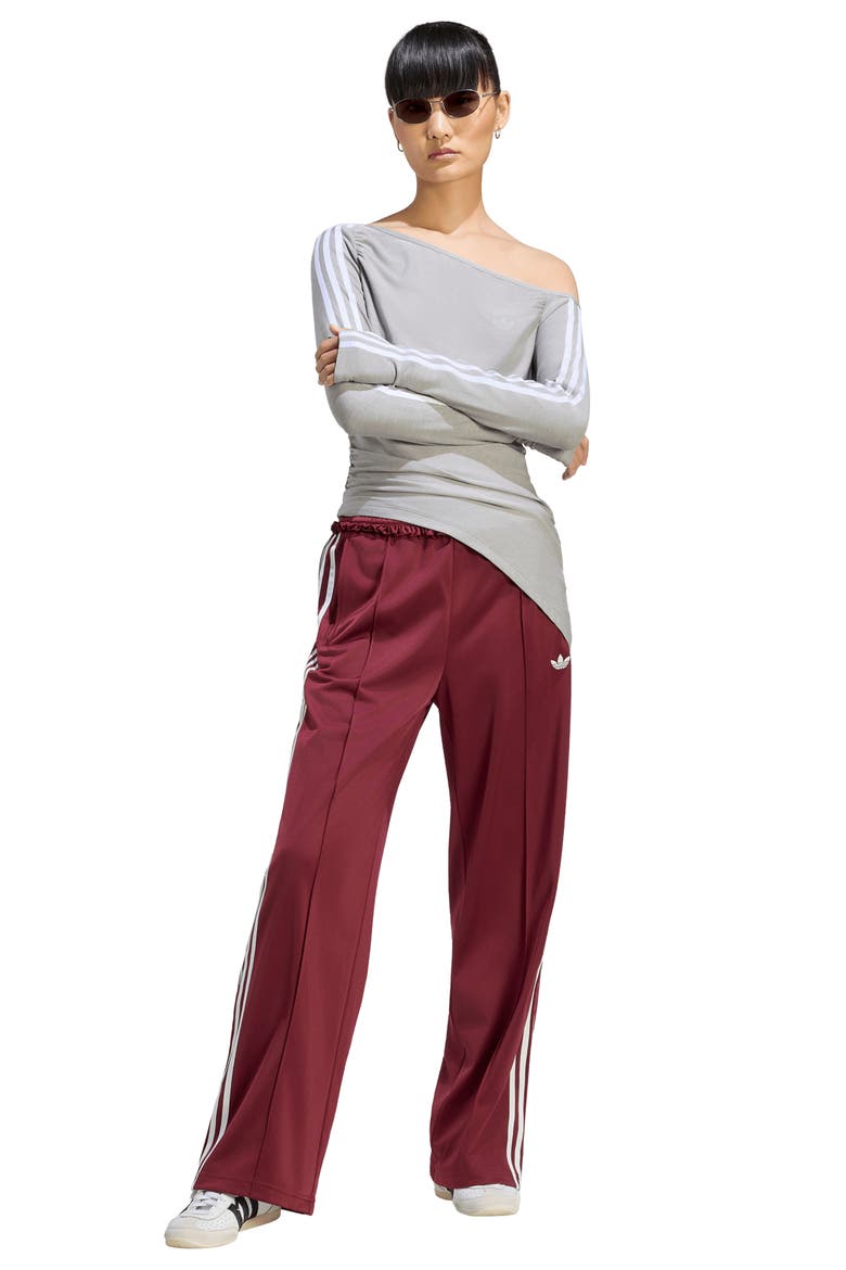Asymmetric One-Shoulder Top, Alternate, color, GREYHEATHER