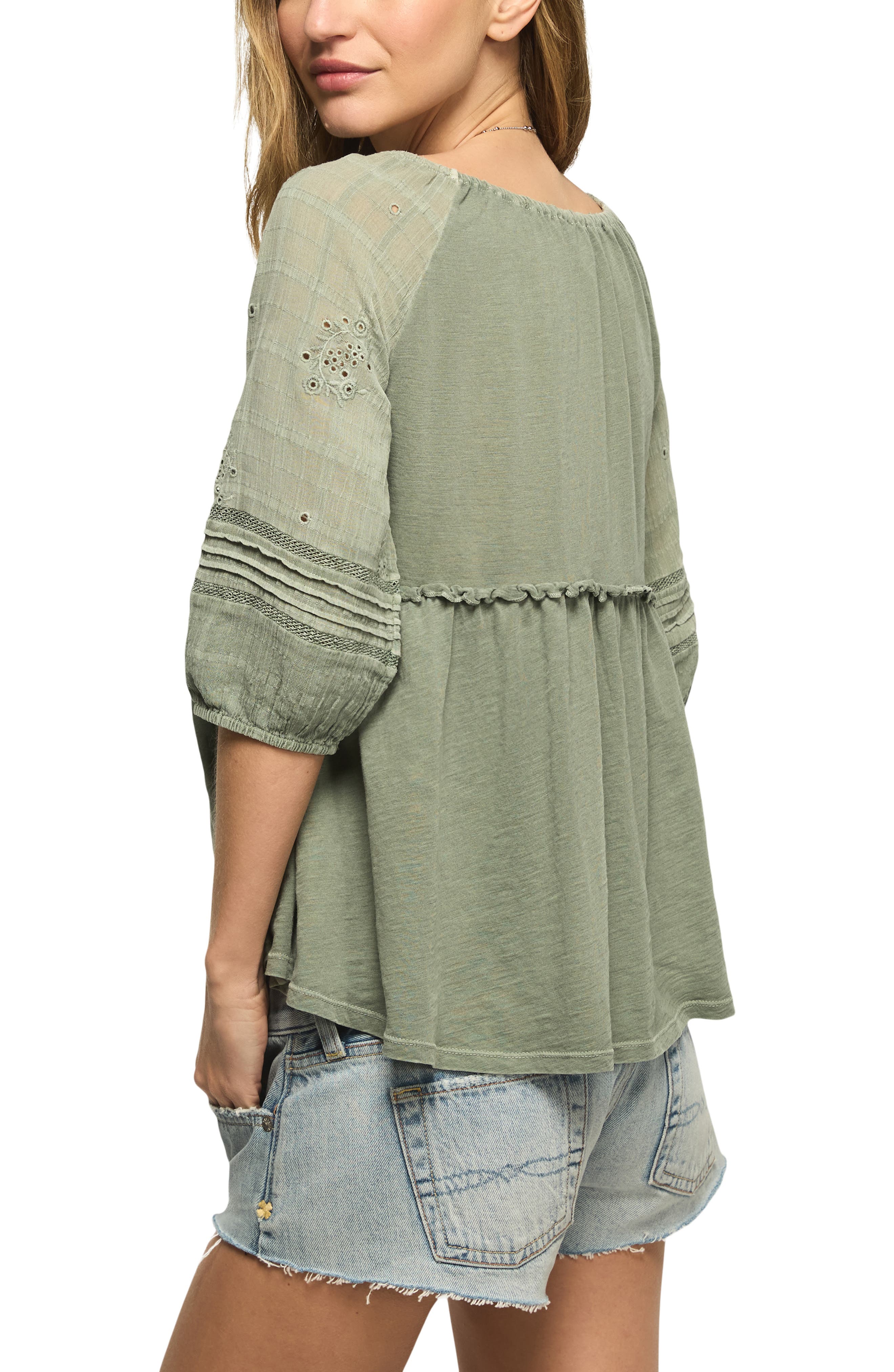 Jersey Babydoll Top - image 2