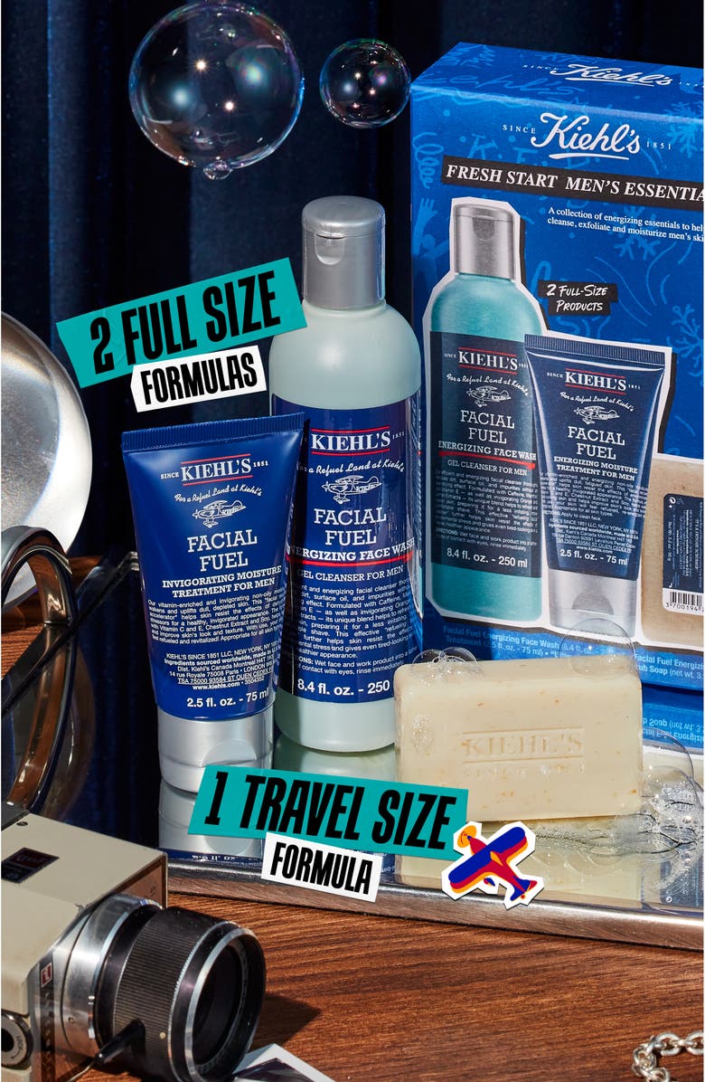 Kiehl's Since 1851 Men's Energizing Essentials Gift Set $70 Value, Alternate, color,