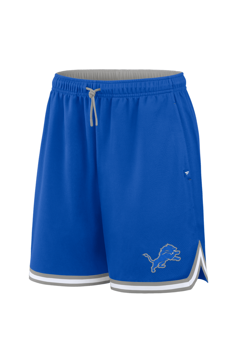 FANATICS Men's Fanatics Blue Detroit Lions Fearless Drive Shorts, Alternate, color, Blue