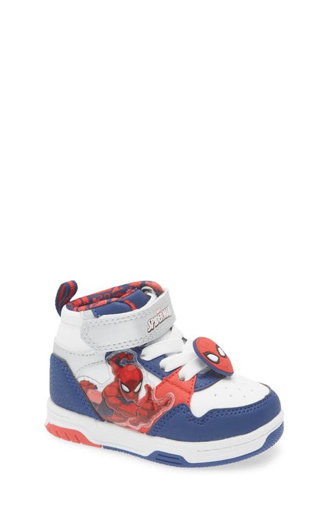 Kids' Spider-Man High Top Sneaker (Walker & Toddler)