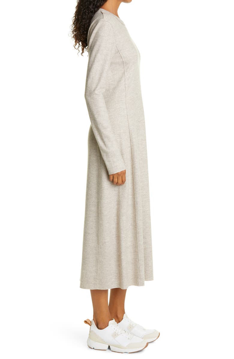 rag & bone Yan Long Sleeve Wool Sweater Dress, Alternate, color, 