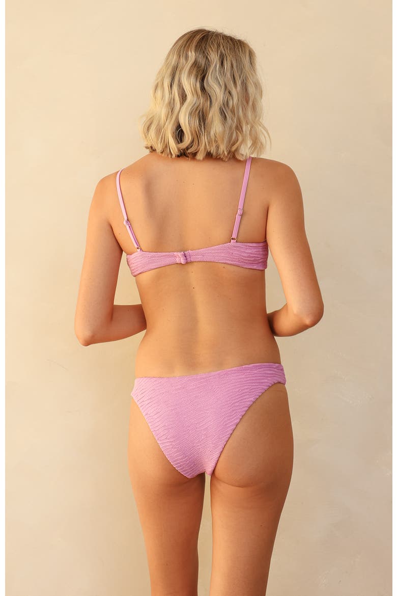 Nocturnal Cheeky Bikini Bottom, Alternate, color, Bloom