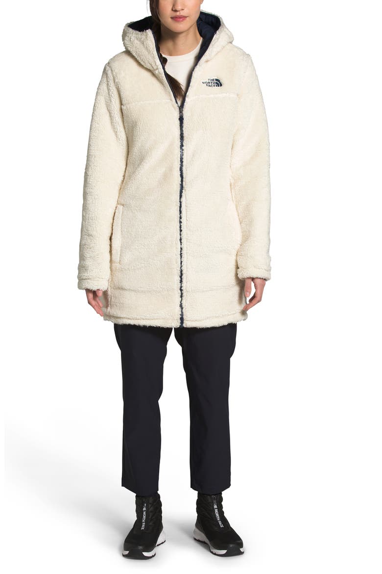 Mossbud Water Repellent Reversible Heatseeker™ Parka, Alternate, color, AVIATOR NAVY/VINTAGE WHITE