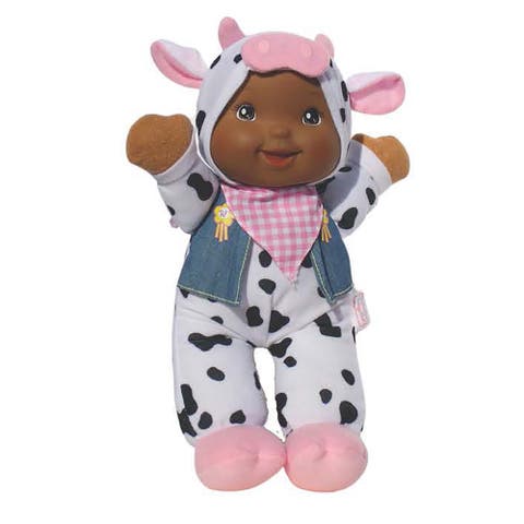 12" Soft Body Baby Doll with Farm Animal Friends