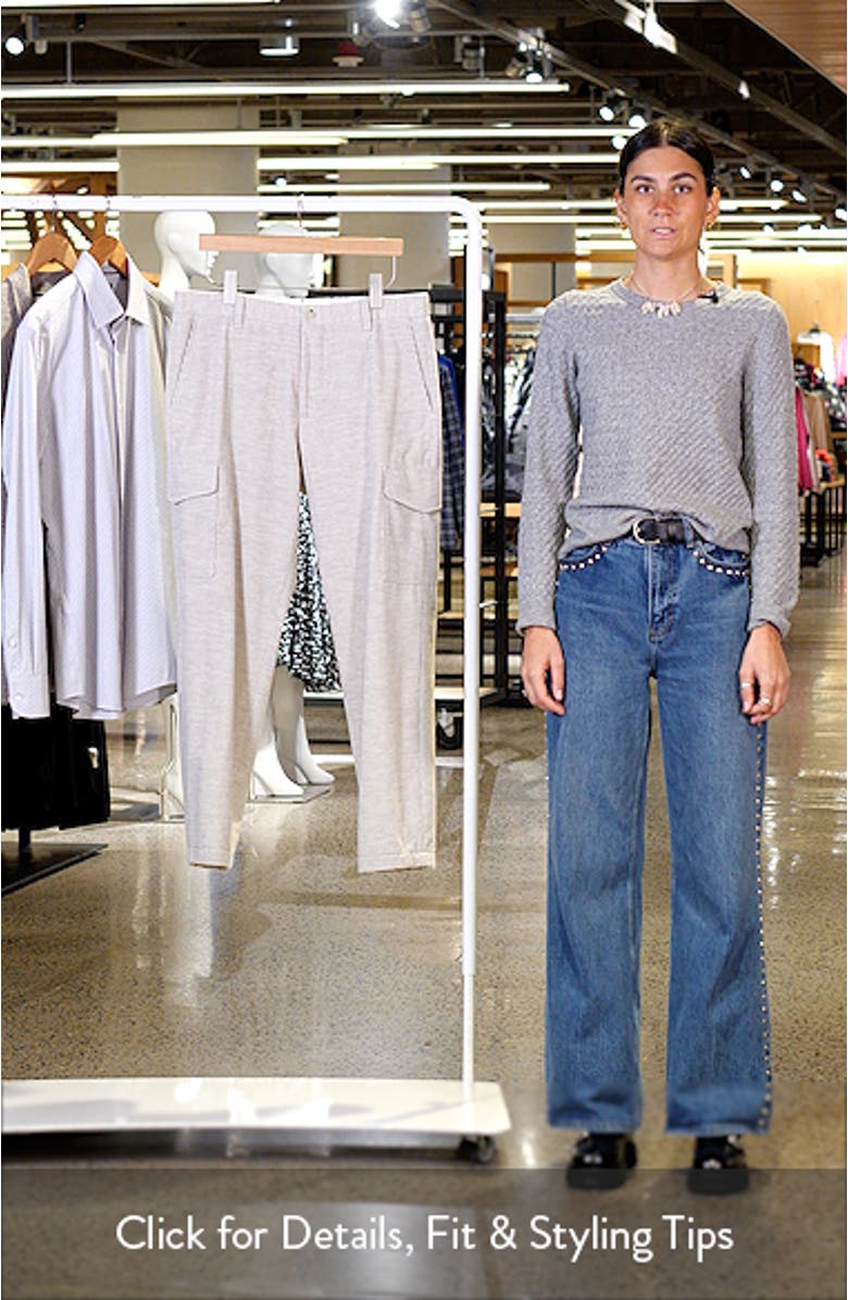 Pagol Cotton & Cashmere Corduroy Cargo Pants, sales video thumbnail