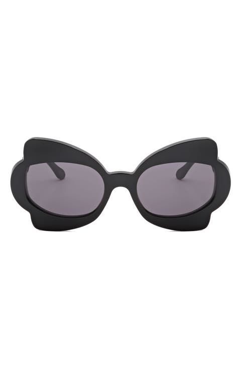 56mm Butterfly Sunglasses