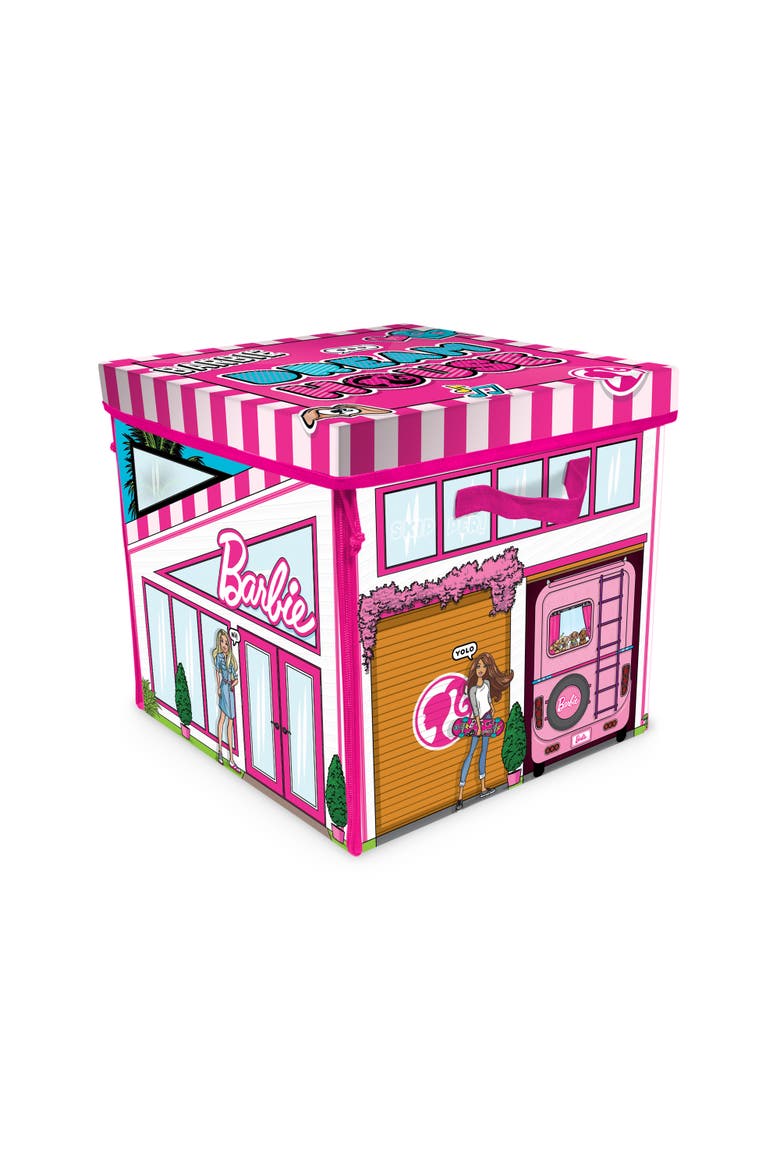 ZipBin Barbie Dreamhouse Toy Box, Alternate, color, Multicolored