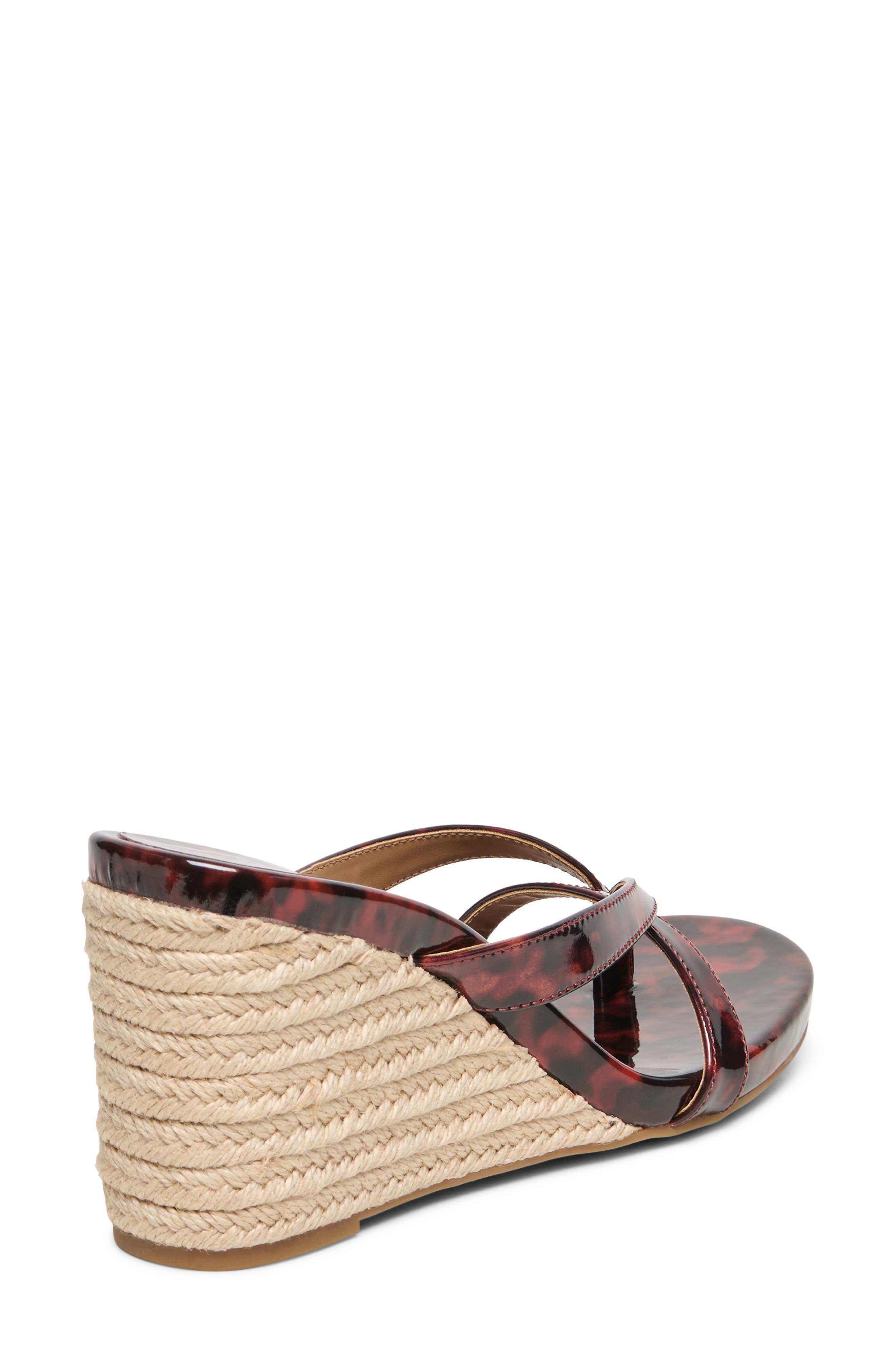 Helan Espadrille Wedge, Alternate, color, TORTOISE VINYL