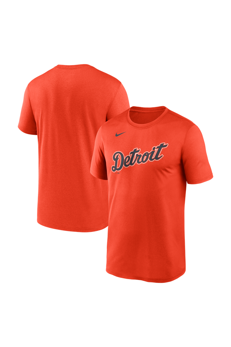 Men's Nike Orange Detroit Tigers New Legend Wordmark Dri-FIT T-Shirt, Main, color, Orange