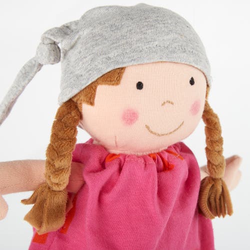 SIGIKID SIGIKID PLUSH DOLL WITH PINK OUTFIT