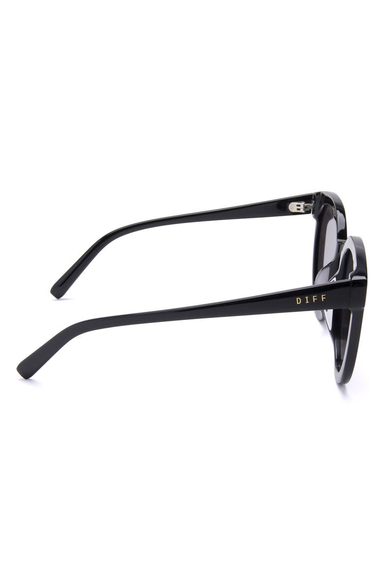 DIFF Gemma 67mm Oversize Round Sunglasses, Alternate, color, 