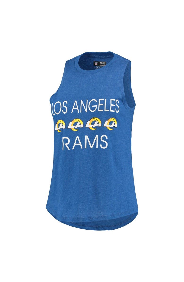 CONCEPTS SPORT Women's Concepts Sport Gold/Royal Los Angeles Rams Muscle Tank Top & Pants Sleep Set, Alternate, color, Gold