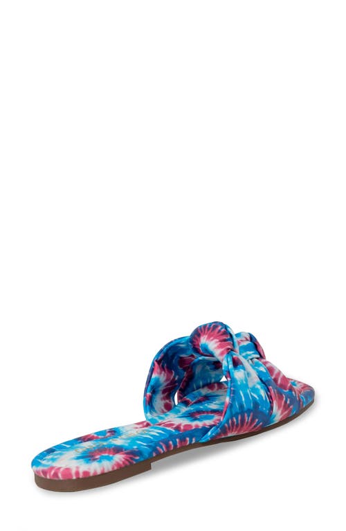 Chase & Chloe Chase And Chloe Double Twist Knot Slide Sandal