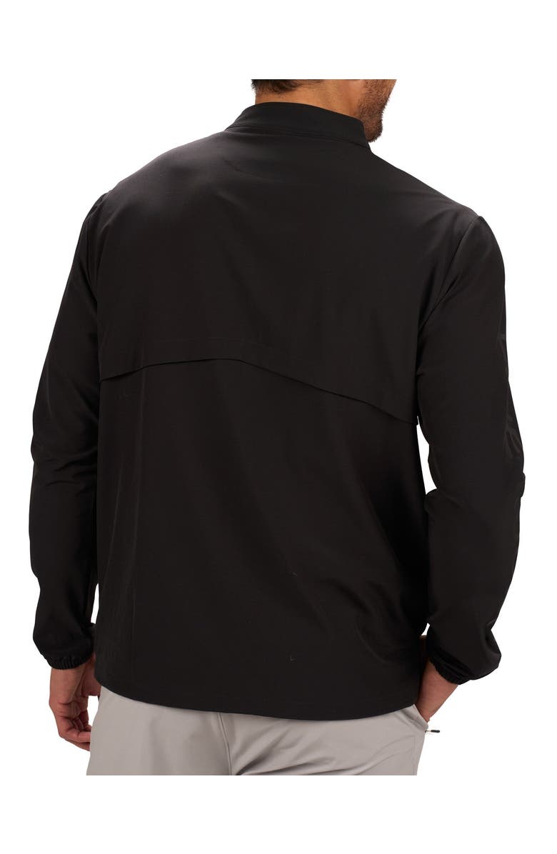 Black Clover Player Quarter Zip, Alternate, color, Black