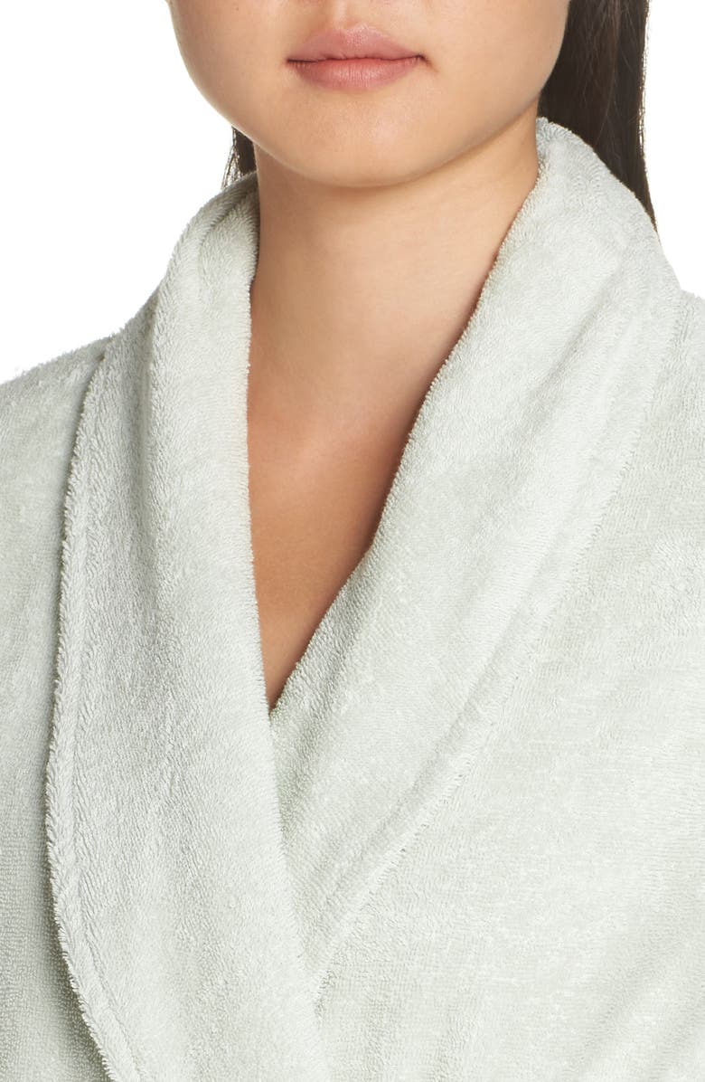 Nordstrom Lingerie Terry Robe, Alternate, color, 