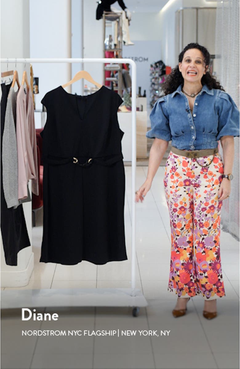 Belted Sheath Dress, sales video thumbnail