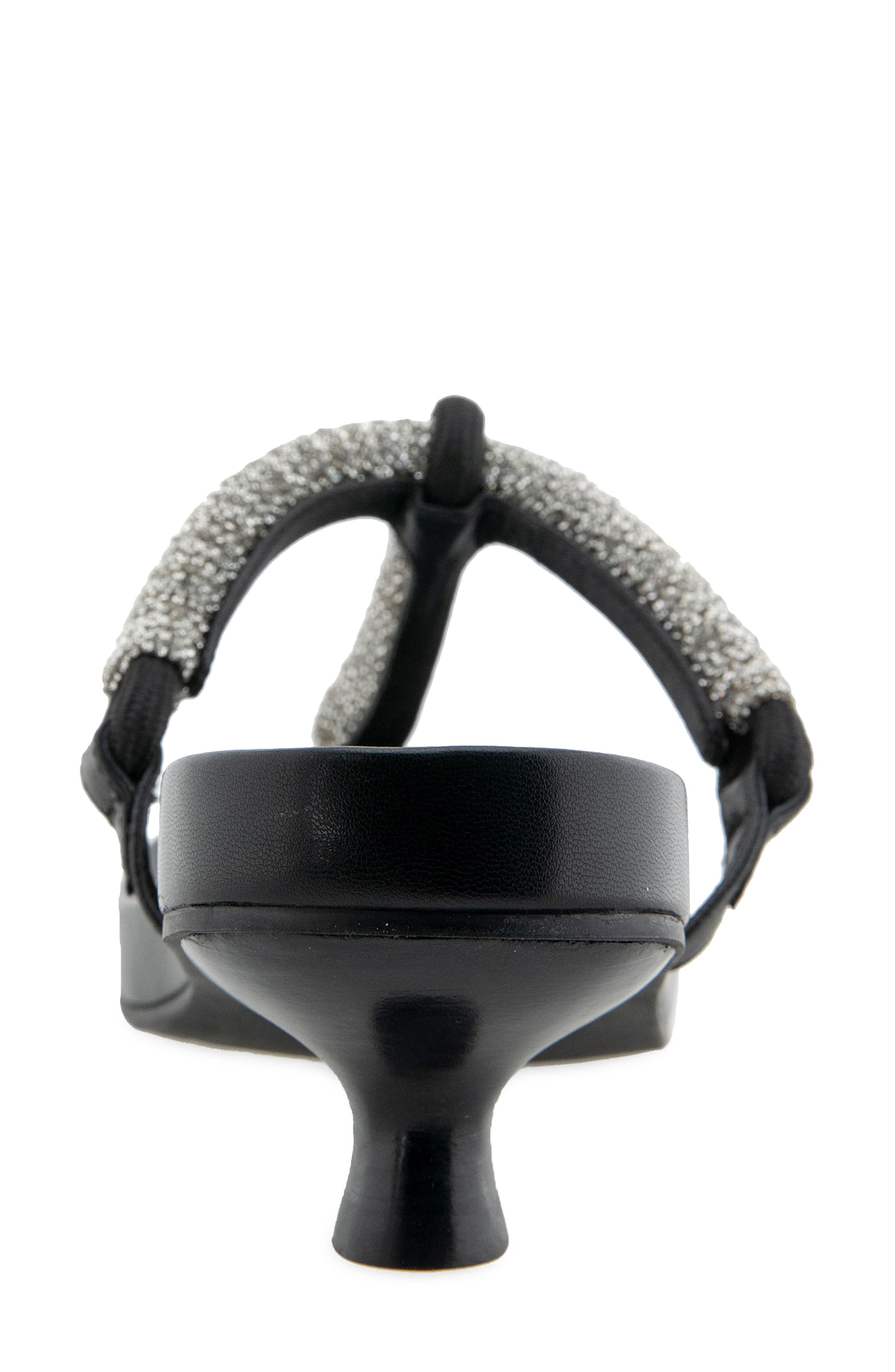 Aerosoles Crystal Rope Sandal, Alternate, color, Crystal/ Black Rope