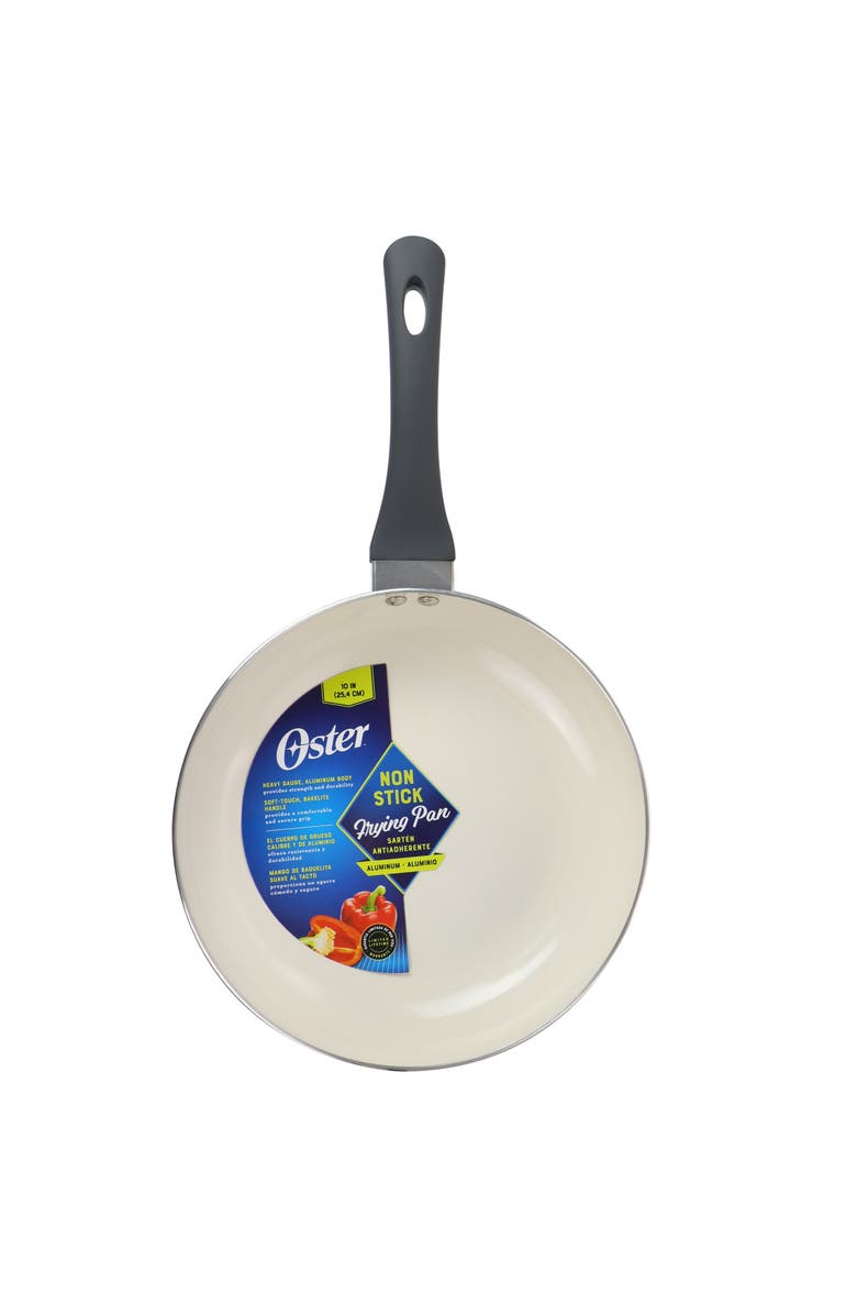 OSTER Ridge Valley 10 Inch Aluminum Nonstick Frying Pan, Alternate, color, Grey