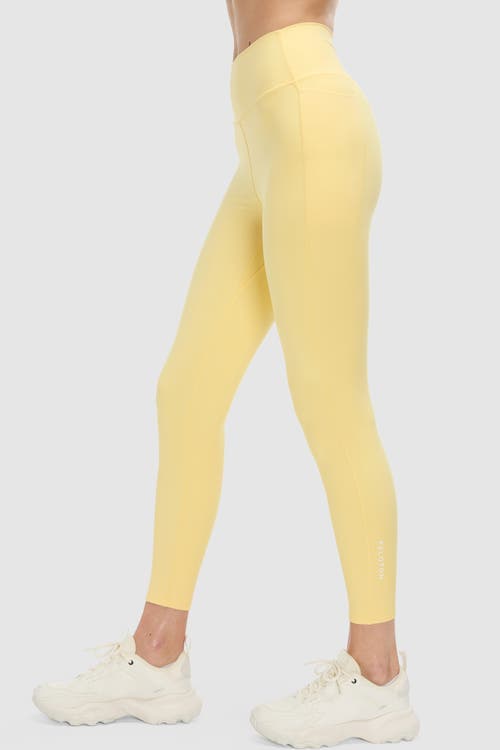 Peloton Cadent High Rise Pocket Legging 25" In Pale Banana