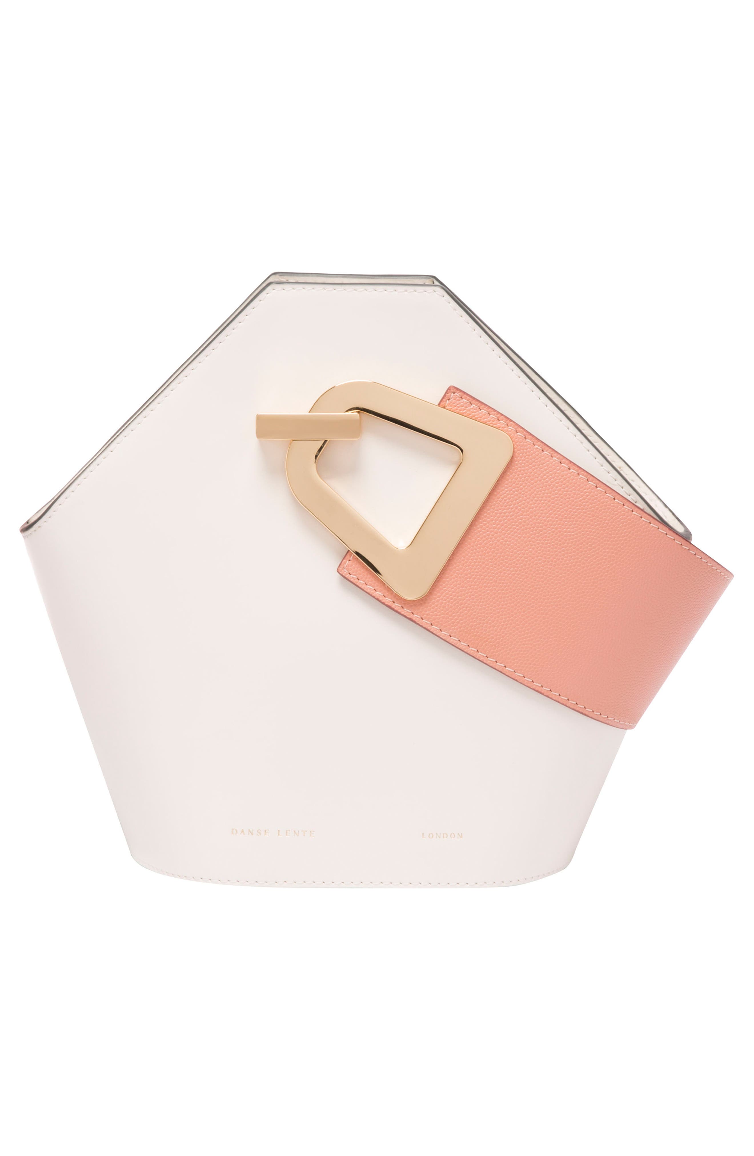 Danse Lente Mini Johnny Leather Bucket Bag, Alternate, color, 