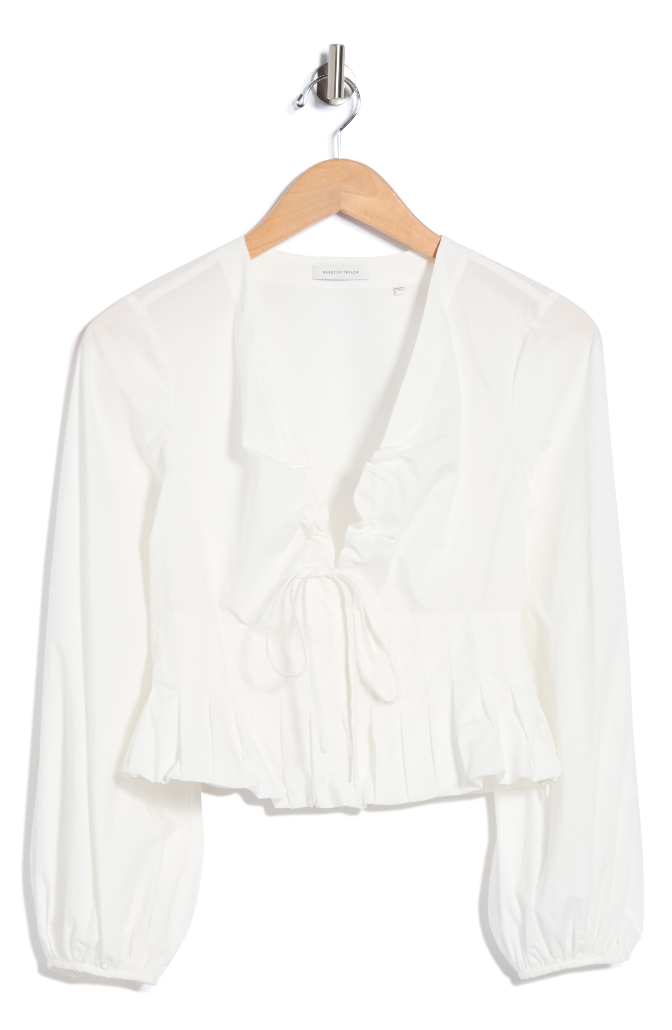 Yara Long Sleeve Peplum Top