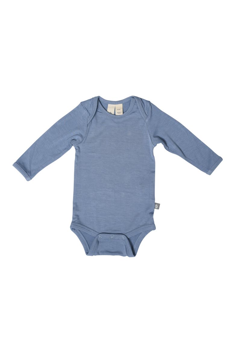Long Sleeve Bodysuit, Main, color, SLATE
