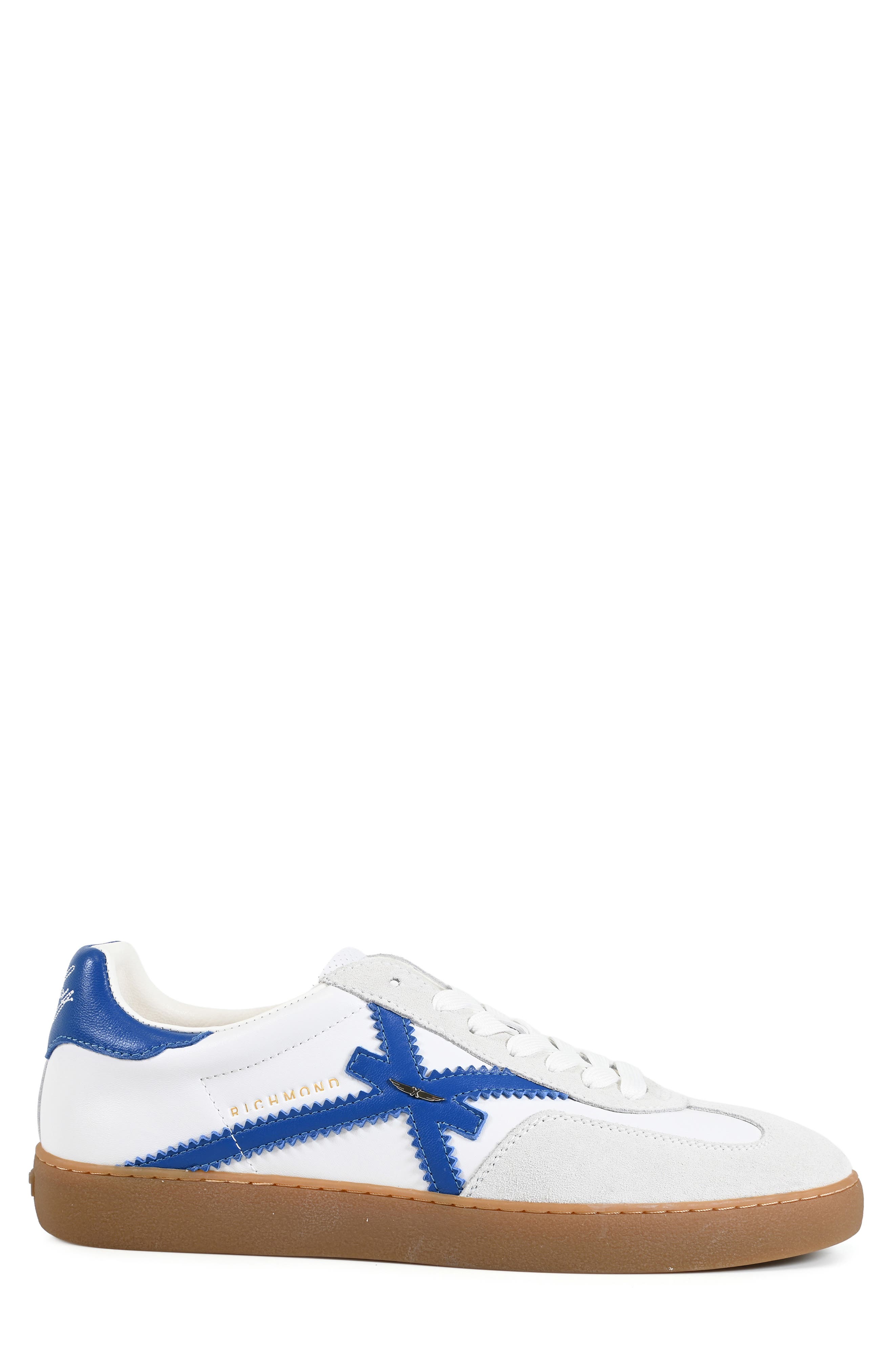 Low Top Sneakers, Alternate, color, WHITE/ BLUETTE