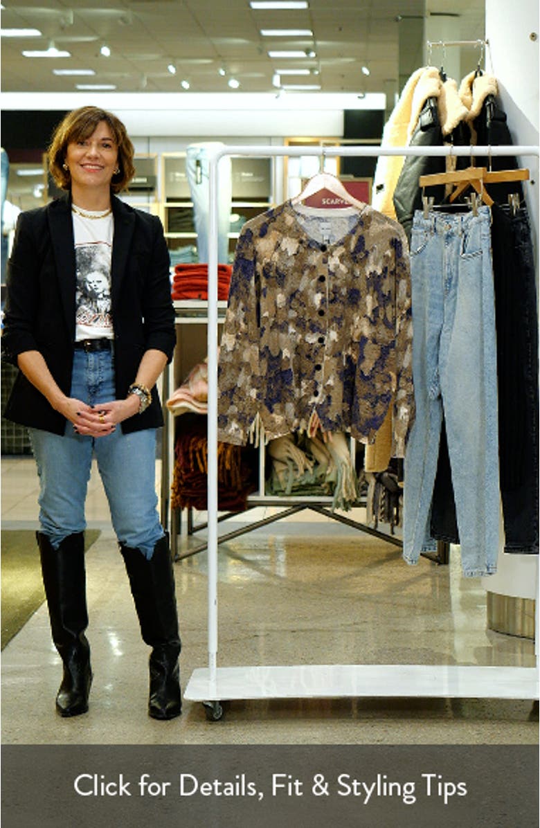 Camo Cardigan, sales video thumbnail