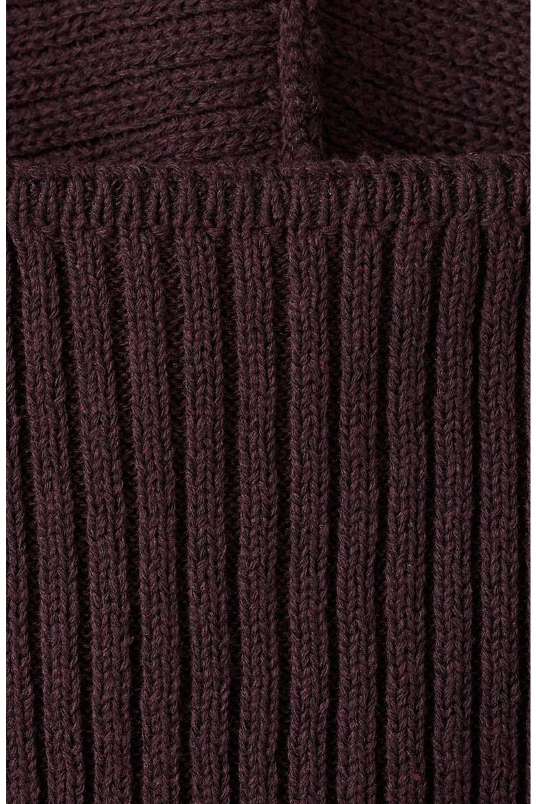 Rib Knit Tube Top & Bolero Set, Alternate, color, PLUM