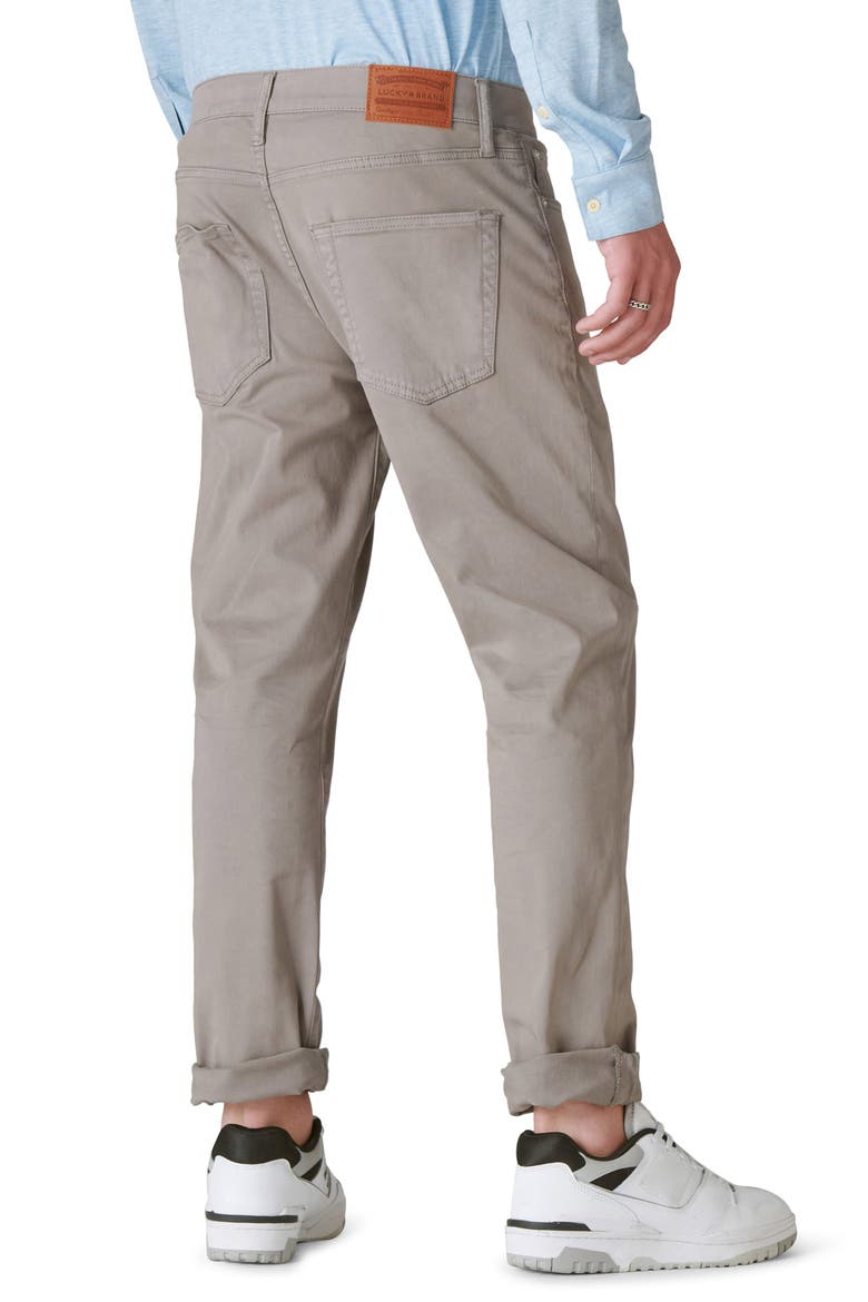 410 Athletic Stretch Cotton Five Pocket Pants, Alternate, color, BRUSHED NICKEL