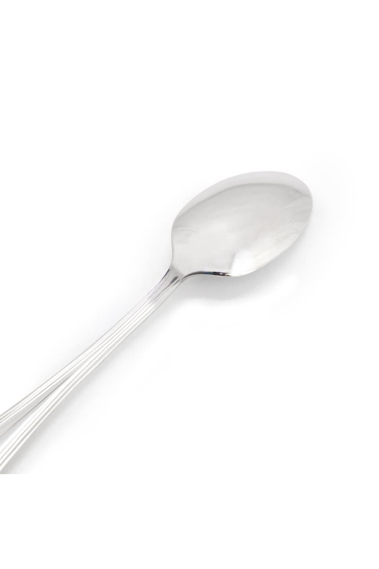 10 Piece Stainless Steel Teaspoon Set, Alternate, color, Silver